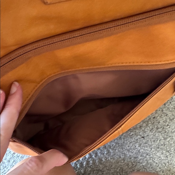 Tan Leather Backpack - Picture 5 of 5